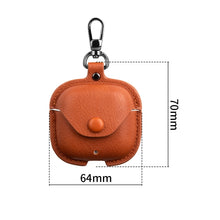 Load image into Gallery viewer, Leather TWS Earphone Protective Case with Hook