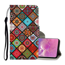 Load image into Gallery viewer, Colored Drawing Pattern Horizontal Flip Leather Case with Holder &amp; Card Slots &amp; Wallet &amp; Lanyard