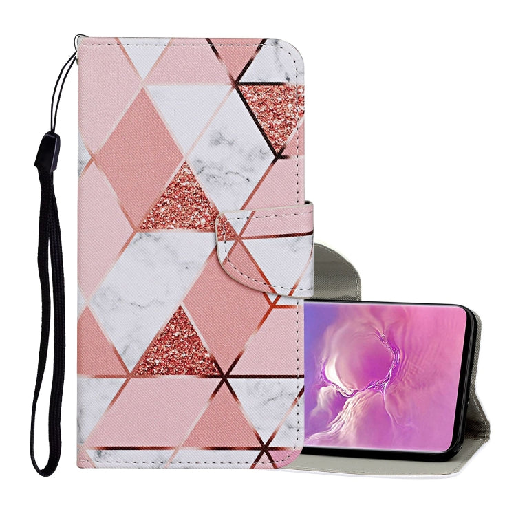 Colored Drawing Pattern Horizontal Flip Leather Case with Holder & Card Slots & Wallet & Lanyard