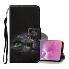 Load image into Gallery viewer, Colored Drawing Pattern Horizontal Flip Leather Case with Holder &amp; Card Slots &amp; Wallet &amp; Lanyard