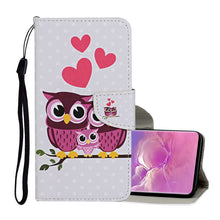 Load image into Gallery viewer, Colored Drawing Pattern Horizontal Flip Leather Case with Holder &amp; Card Slots &amp; Wallet &amp; Lanyard