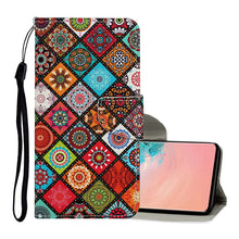 Load image into Gallery viewer, Colored Drawing Pattern Horizontal Flip Leather Case with Holder &amp; Card Slots &amp; Wallet &amp; Lanyard