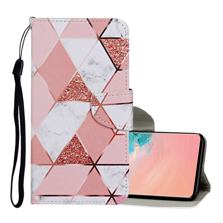 Colored Drawing Pattern Horizontal Flip Leather Case with Holder & Card Slots & Wallet & Lanyard