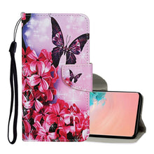 Load image into Gallery viewer, Colored Drawing Pattern Horizontal Flip Leather Case with Holder &amp; Card Slots &amp; Wallet &amp; Lanyard