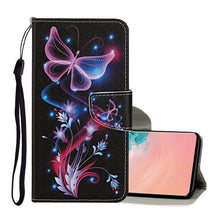 Load image into Gallery viewer, Colored Drawing Pattern Horizontal Flip Leather Case with Holder &amp; Card Slots &amp; Wallet &amp; Lanyard