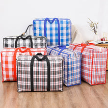 Load image into Gallery viewer, Woven Bags Moving Bags Packing Bags Dustproof and Moistureproof Quilt Storage Bag, 48x32x24cm, 58x42x24cm, 68x50x24cm, 78x55x24cm, 88x50x30cm