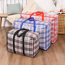 Load image into Gallery viewer, Woven Bags Moving Bags Packing Bags Dustproof and Moistureproof Quilt Storage Bag, 48x32x24cm, 58x42x24cm, 68x50x24cm, 78x55x24cm, 88x50x30cm