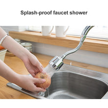 Load image into Gallery viewer, Kitchen Faucet Anti-splash Head Pressurized Shower Head Universal Rotating Aerator Long Style