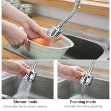 Load image into Gallery viewer, Kitchen Faucet Anti-splash Head Pressurized Shower Head Universal Rotating Aerator Long Style