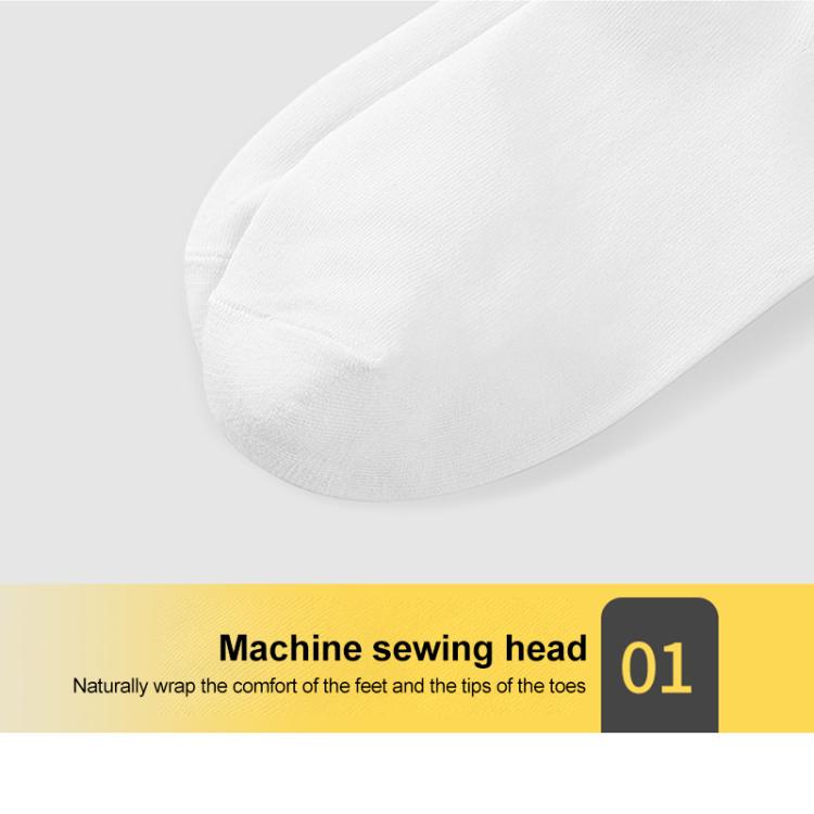 Jiaotu Disposable Socks Short Tube White Unisex