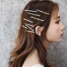 Load image into Gallery viewer, Celebrity Trend Shining Rhinestone Versatile Hair Clip Forelocks Headdress, 4pcs / Set
