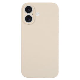 Pure Color Liquid Silicone Fine Pore Phone Case, For iPhone 16 Plus