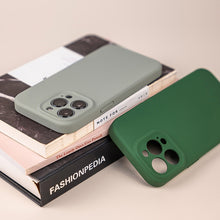 Load image into Gallery viewer, Pure Color Liquid Silicone Fine Pore Phone Case, For iPhone 15 Plus