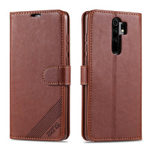 Load image into Gallery viewer, AZNS Sheepskin Texture Horizontal Flip Leather Case with Holder &amp; Card Slots &amp; Wallet, For Xiaomi Redmi 9, For Huawei P Smart 2020