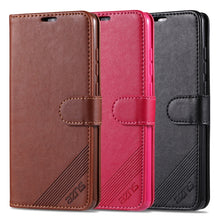 Load image into Gallery viewer, AZNS Sheepskin Texture Horizontal Flip Leather Case with Holder &amp; Card Slots &amp; Wallet, For Xiaomi Redmi 9, For Huawei P Smart 2020