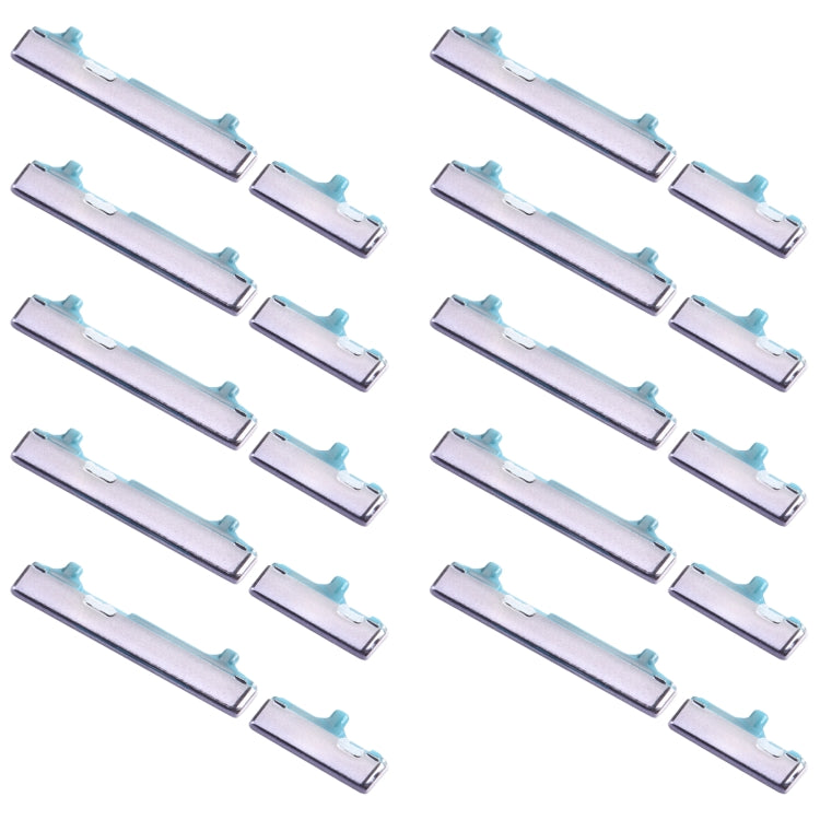 10pcs Volume Control Button, For Samsung Galaxy S20 FE SM-G780, For Samsung Galaxy Z Flip 5G SM-F707, For Samsung Galaxy M23 SM-M236, For Samsung Galaxy A23 SM-A235, For Samsung Galaxy A53 5G SM-A536, For Samsung Galaxy A73 5G SM-A736                  ...