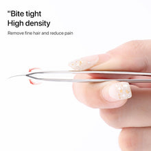 Load image into Gallery viewer, Eyebrow Clip Stainless Steel Tweezers Multifunctional Bevel Eyebrow Clip