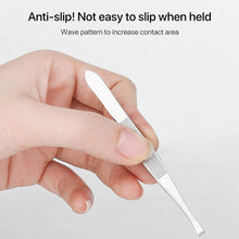 Load image into Gallery viewer, Eyebrow Clip Stainless Steel Tweezers Multifunctional Bevel Eyebrow Clip