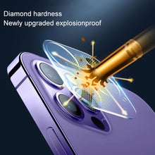 Load image into Gallery viewer, Tempered Glass Back Camera Film, For iPhone 17 / 16 / 16 Plus, For iPhone 16 Pro Max / 16 Pro, For iPhone 15 Pro / 15 Pro Max, For iPhone 15 / 15 Plus