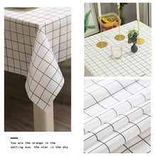 Load image into Gallery viewer, Home Tablecloth No-wash PVC Coffee Table Cloth, 137x90cm, 137x137cm, 137x152cm, 137x180cm