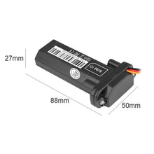 Load image into Gallery viewer, 9V-30V 3Pin GPS Positioning Tracker Mini Waterproof Vehicle Tracking System, 4G US Version, 4G AU Version, 4G EU Version