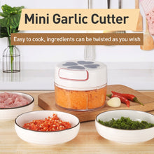 Load image into Gallery viewer, Household Multi-function Kitchen Garlic Device Manual Pull Pounding Garlic
