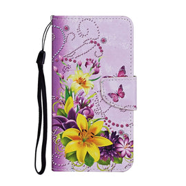 Colored Drawing Pattern Horizontal Flip Leather Case with Holder & Card Slots & Wallet, For iPhone 11, For iPhone 11 Pro, For iPhone 11 Pro Max, For iPhone X / XS