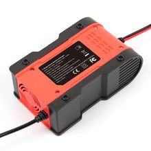 Load image into Gallery viewer, FOXSUR 12V-24V Car Motorcycle Repair Battery Charger AGM Charger, Red, Yellow
