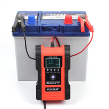 Load image into Gallery viewer, FOXSUR 12V-24V Car Motorcycle Repair Battery Charger AGM Charger, Red, Yellow
