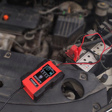 Load image into Gallery viewer, FOXSUR 12V-24V Car Motorcycle Repair Battery Charger AGM Charger, Red, Yellow