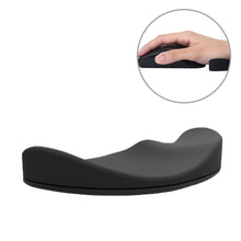 Load image into Gallery viewer, Silicone Wrist Support Mouse Pad Mobile Palm Rest Office Hand Rest, Black Left Hand, Grey Right Hand, Grey Left Hand