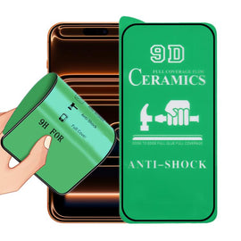 9D Full Screen Full Glue Ceramic Film, For iPhone 18 Pro / 17 Pro, For iPhone 18 Pro Max / 17 Pro Max, For iPhone 17, For iPhone Air, For iPhone 16 Pro Max, For iPhone 16 Pro, For iPhone 16 Plus, For iPhone 16, For iPhone 15 Pro Max, For iPhone 15 Pro ...