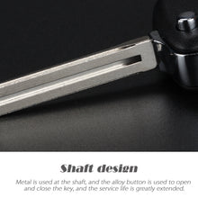 Load image into Gallery viewer, For Hyundai 3-button Folding Car Key Shell with Silver Metal Edge, For Hyundai 3-button