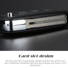 Load image into Gallery viewer, For Hyundai 3-button Folding Car Key Shell with Silver Metal Edge, For Hyundai 3-button