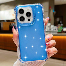 Load image into Gallery viewer, Glitter Powder 3-in-1 TPU + PC Phone Case, For iPhone 16 Pro Max, For iPhone 16 Pro, For iPhone 16 Plus, For iPhone 16, For iPhone 15 Pro Max, For iPhone 15 Pro, For iPhone 15 Plus, For iPhone 15
