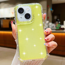 Load image into Gallery viewer, Glitter Powder 3-in-1 TPU + PC Phone Case, For iPhone 16 Pro Max, For iPhone 16 Pro, For iPhone 16 Plus, For iPhone 16, For iPhone 15 Pro Max, For iPhone 15 Pro, For iPhone 15 Plus, For iPhone 15