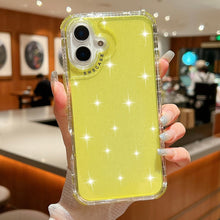 Load image into Gallery viewer, Glitter Powder 3-in-1 TPU + PC Phone Case, For iPhone 16 Pro Max, For iPhone 16 Pro, For iPhone 16 Plus, For iPhone 16, For iPhone 15 Pro Max, For iPhone 15 Pro, For iPhone 15 Plus, For iPhone 15