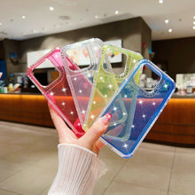 Load image into Gallery viewer, Glitter Powder 3-in-1 TPU + PC Phone Case, For iPhone 16 Pro Max, For iPhone 16 Pro, For iPhone 16 Plus, For iPhone 16, For iPhone 15 Pro Max, For iPhone 15 Pro, For iPhone 15 Plus, For iPhone 15
