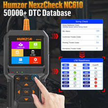 Load image into Gallery viewer, HUMZOR NexzCheck NC610 Car / Truck Code Reader OBD2 Diagnostic Scan Tool