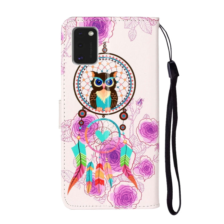 Oil Embossed Coloured Drawing Pattern Horizontal Flip PU Leather Case with Holder & Card Slots & Wallet