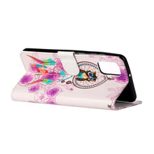 Load image into Gallery viewer, Oil Embossed Coloured Drawing Pattern Horizontal Flip PU Leather Case with Holder &amp; Card Slots &amp; Wallet