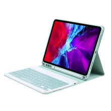 Load image into Gallery viewer, C-11B For iPad Air 4 / Air 5 / Pro 11 inch 2022 / 2021 / 2020 / 2018 Detachable ABS Candy Color Bluetooth Keyboard Protective Case with Stand &amp; Pen Slot, For iPad Air 4 / Air 5 / Pro 11 inch 2022 / 2021 / 2020 / 2018