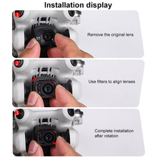 Load image into Gallery viewer, For DJI Mini 4 Pro STARTRC Drone Lens Filter, ND16/64/256, Adjustable CPL, Adjustable UV, 4 in 1 ND8/16/64/256PL, CPL ND8/16/32/64/256, CPL UV ND8/16/32/64