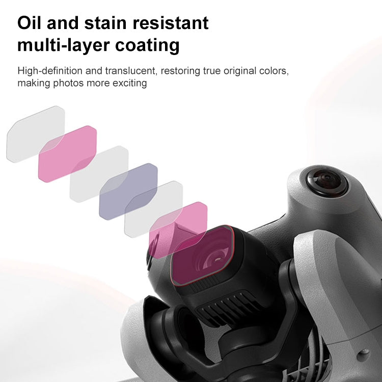 For DJI Mini 4 Pro STARTRC Drone Lens Filter, CPL ND8/16/32/64/256