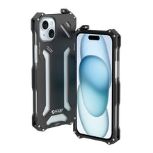 Load image into Gallery viewer, R-JUST RJ17 Shockproof Armor Metal Phone Case, For iPhone 15 Pro Max, For iPhone 15 Pro, For iPhone 15 Plus, For iPhone 15
