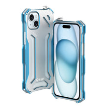 Load image into Gallery viewer, R-JUST RJ17 Shockproof Armor Metal Phone Case, For iPhone 15 Pro Max, For iPhone 15 Pro, For iPhone 15 Plus, For iPhone 15