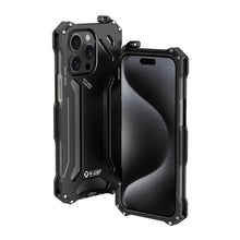 Load image into Gallery viewer, R-JUST RJ17 Shockproof Armor Metal Phone Case, For iPhone 15 Pro Max, For iPhone 15 Pro, For iPhone 15 Plus, For iPhone 15
