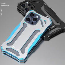 Load image into Gallery viewer, R-JUST RJ17 Shockproof Armor Metal Phone Case, For iPhone 15 Pro Max, For iPhone 15 Pro, For iPhone 15 Plus, For iPhone 15