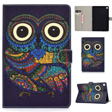 Load image into Gallery viewer, Colored Drawing Pattern Horizontal Flip PU Leather Case with Holder &amp; Card Slot &amp; Sleep / Wake-up Function