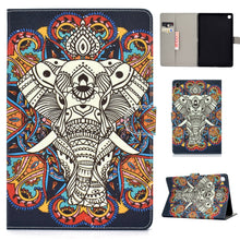 Load image into Gallery viewer, Colored Drawing Pattern Horizontal Flip PU Leather Case with Holder &amp; Card Slot &amp; Sleep / Wake-up Function